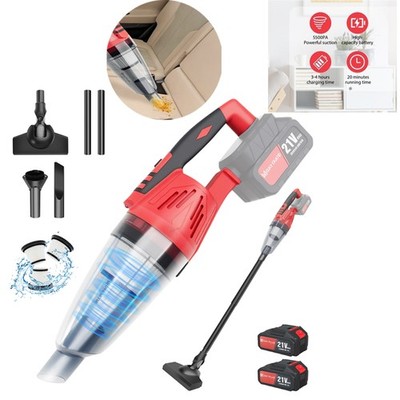 5500PA 3 in 1 Cordless Vacuum Cleaners - LED Rechargeable Lightweight +3 Fliters