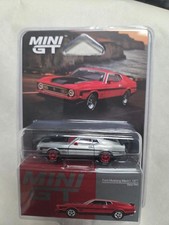 Mini Gt 1122 1971 Ford Mustang Mach 1 Raw Chase Mini Gt 1122 1971 Ford Mustang Mach 1 Raw Chase