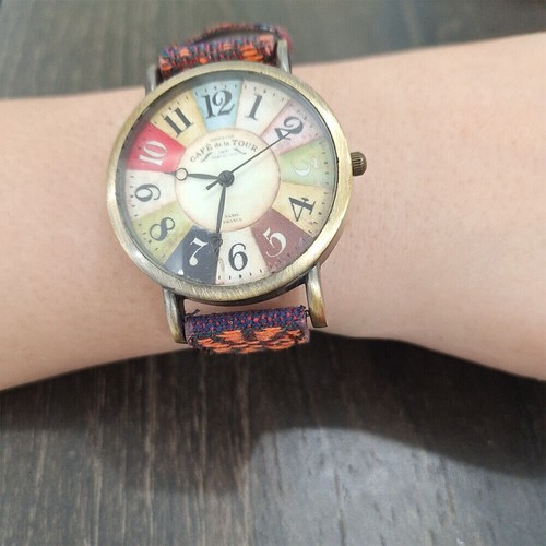 Kids Watches For Ladies With Multicolour Rainbow Pattern Girls Accessories Gifts - Picture 5 of 15