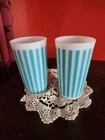 Hazel Atlas milk glass Tumblers