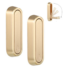 2x Klapphaken Kleiderhaken Garderobenhaken klappbar Kleiderlüfter Wand-Haken