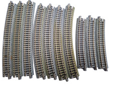 N Gauge Kato Unitrack - A Selection of Discoloured Curves X 10 A