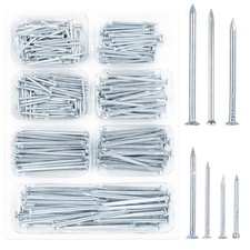 STUHAD 400pcs Hardware Nails Assortment Kit, Picture Hanging Nails,...