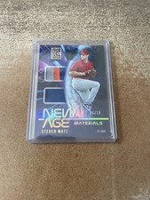 STEVEN MATZ 2022 Panini Capstone #NAM-SM New Age Materials DUAL PATCH /18