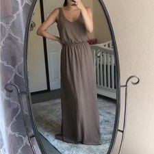 Show Me Your Mumu SMYM Kendall dune maxi dress NEW SMALL