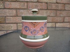 MOORCROFT  MACINTYRE FLORIANWARE DAISY PATTERN TOBACCO JAR