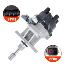 IGNITION DISTRIBUTOR W/Cap & Rotor For 1996-1997 NISSAN PICK UP 2.4L 22100-1S704