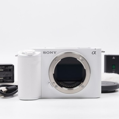 SONY Alpha ZV-E1 Spiegellose Digitalkamera Weiß [Near Mint] #7460TH