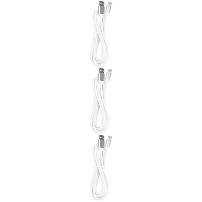 3PCS 2M Typ-C USB-Daten-Kabel-Telefonkabel für USB-Typ-C-Geräte