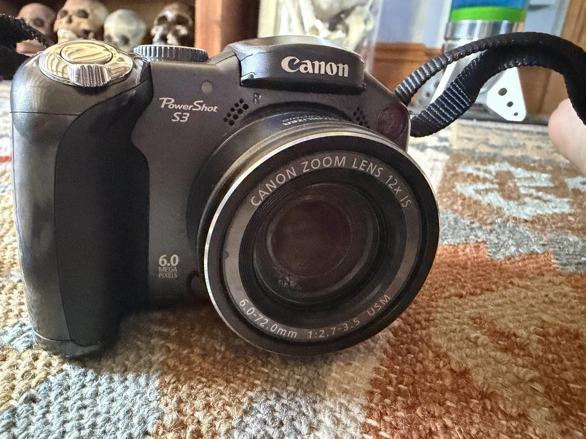 Canon PowerShot S3 Digital Cameras for sale | eBay