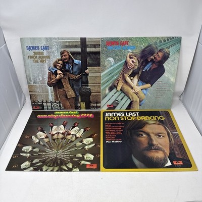 JAMES LAST - 4 LP Lot - Non Stop Dancing, Music From Across The Way, Love Album