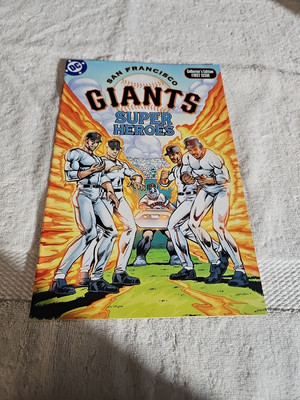 San Francisco Giants Super Heroes Collector s Edition 1 DC Comics Promo 2001