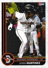 STIVEN MARTINEZ 2025 Choice Delmarva Shorebirds #11 Dominican Republic Orioles🔥