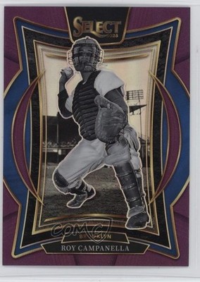 2025 Panini Select Concourse Purple Prizm 4/75 Roy Campanella #44 HOF 1sh2