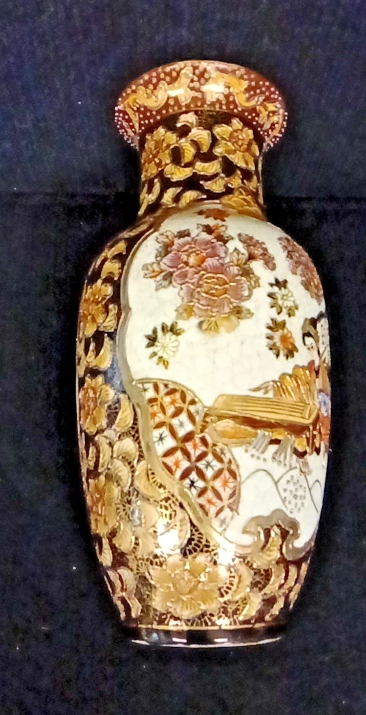 象牙色日本古董花瓶| eBay
