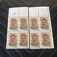 US Scott # 2418 - MNH 1989 25c Plate Block of 4 