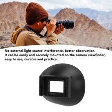 Camera Eyecup Eyeshade 22mm Shock Proof Light Resistant Rubber Eyepiece Eyeshade