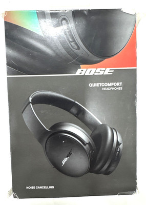 Bose QuietComfort Headphones - Wireless Over Ear Noise Cancelling Black