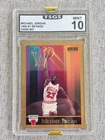 MICHAEL JORDAN 1990-91 SKYBOX CHICAGO BULLS BASKETBALL CARD #41 GRADED MINT-10