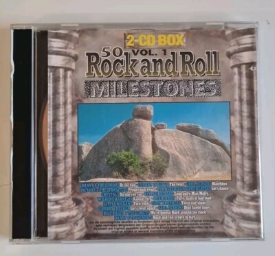 50 Rock And Roll Milestones Vol.1, Doppel CD (CD)