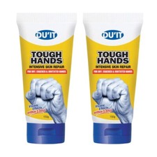 DU'IT 2 x Tough Hands Intensive Repair Cream 150mL For Dry Cracked Hands