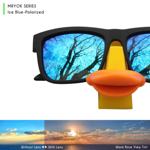 Lente de repuesto polarizada antiarañazos hdhut para Oakley Twoface XL azul hielo - Imagen 2 de 7