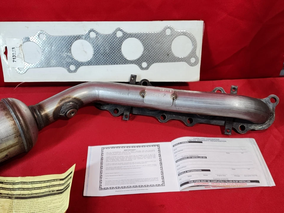 Convertidor catalítico colector para Toyota 4Runner Lexus GX470 V8 2003-2004 Foto 3 de 4