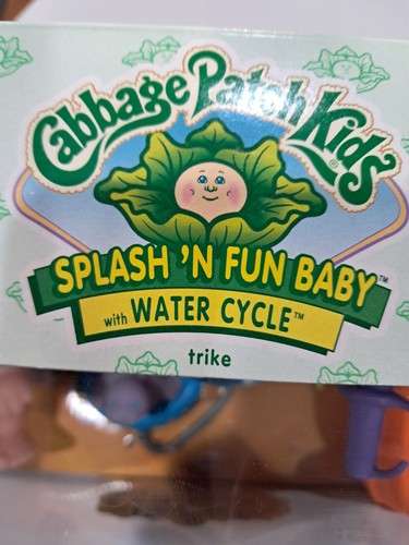 1997 ~Cabbage Patch Kids~ Splash N Fun Baby With Water Cycle~ New In SEALED BOX! - Picture 7 of 14