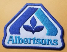 Albertsons Grocery Embroidered Patch approx 2.5x3.25