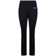Image of 2XU Hi-Rise Compression Womens Black/Silver Tights