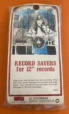 Record Savers for 12” records  # 30-064 15 Audiotex GC Electronics Inner Sleeves