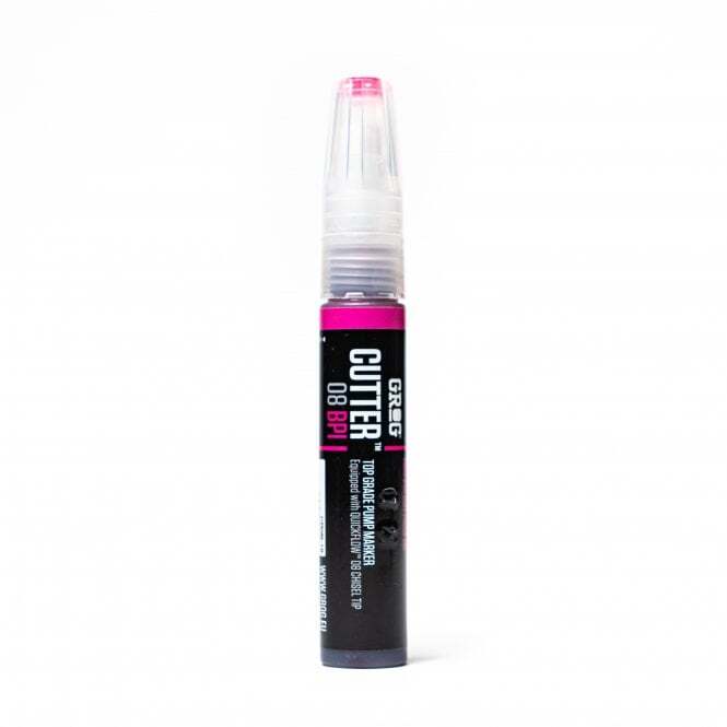 Grog Cutter 08 BPI - Buff Proof Ink Marker Pen - 8mm Nib / 2