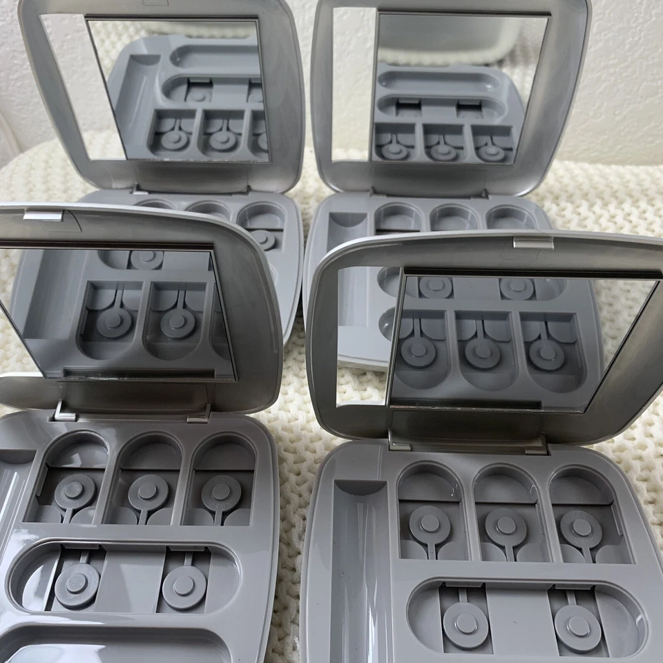 4 pinceles lápiz labial Mary Kay Signature compactos sujeta rubor ¡SIN RELLENAR! Foto 3 de 4