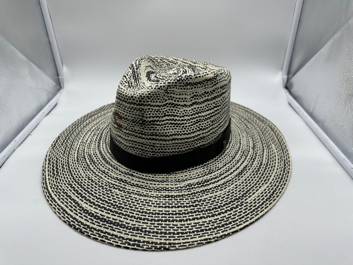 NEW ONE CHARLIE 1 HORSE HAWAII YA STRAW HAT NATURAL /BLACK 3  display picture 3