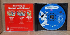 Disney Learning: Phonics Quest Windows/Mac, 2001 - Manual, Disc, and Repro Art