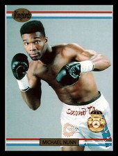 1991 Players International Ringlords Michael Nunn #24 Mint Boxing