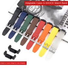 For Casio G-SHOCK Waterproof Silicone Rubber Watch Band Strap Connector 16mm