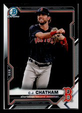 1998 Bowman Chrome Prospect C.J. Chatham #BCP-113 Centered Mint
