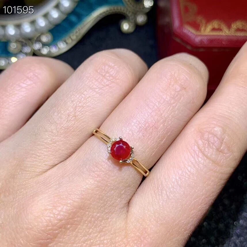 Authentic ruby best sale ring