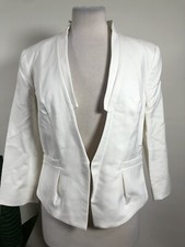 Cue Clothing Jacket Ivory Size 14