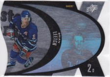 1997-98 SPx BRIAN LEETCH Steel parallel card #33