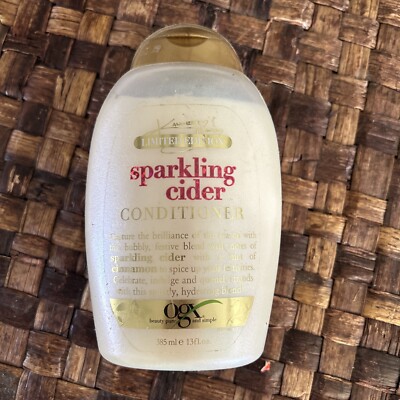 OGX Limited Edition Sparkling Cider Conditioner 13 oz New