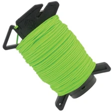 Atwood Rope MFG 125ft Neon Green Ready Rope Micro Cord Cutting Blade Gear Loop