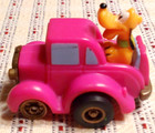 Vintage McDonald's Happy Meal Toy - Disney Pluto Pull back Purple Toy Car 1988 — photo 2