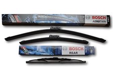 BOSCH Scheibenwischer Wischerblätter VORNE HINTEN für SEAT IBIZA V 6J ab 2008 BOSCH Scheibenwischer Wischerblätter VORNE HINTEN für SEAT IBIZA V 6J ab 2008