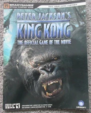 VTG NEAR MINT 2001 BRADY GAMES STRATEGY GUIDE KING KONG PETER PS2 XBOX CAPCOM