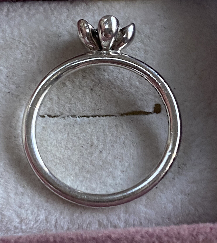 Genuine Pandora Silver  Daisy Patterned  Ring , S… - image 10