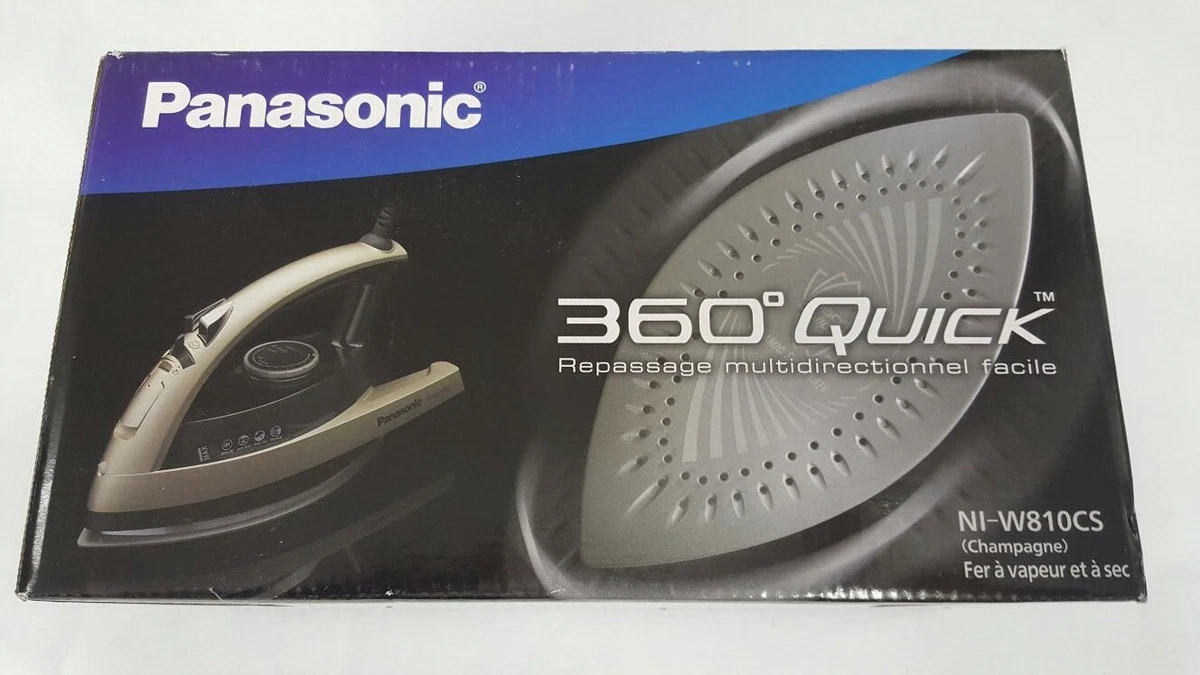 Panasonic 360 cheap quick iron