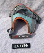 Auroth Tactical Dog Harness Adjustable Dog Vest with Handle