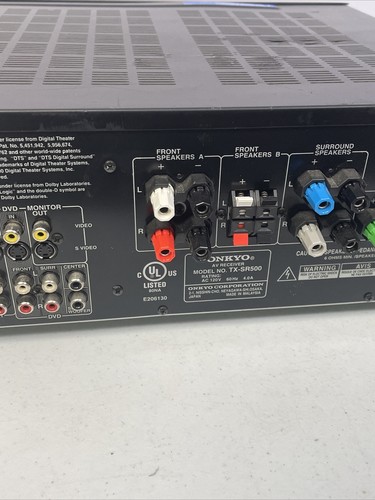 Onkyo Receiver TX-SR500 Dolby Surround Turns Off and Stay By Mode for Repair - Picture 10 of 13